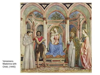 Veneziano, Madonna with Child, (1445 ) 