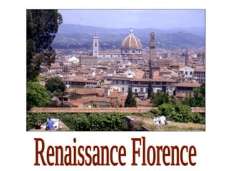 Renaissance Florence 