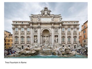 Trevi Fountain in Rome
 