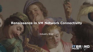 Renaissance in VM Network Connectivity
Industry Brief
 