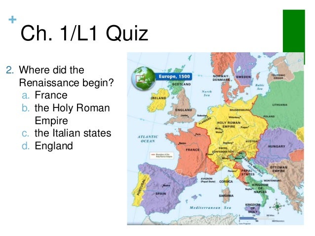 why did the renaissance start in italy