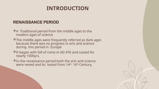 Renaissance period BY kousalya 01.pptx. | PPTX