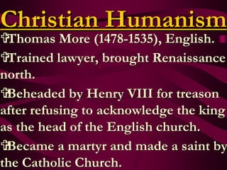 Renaissance & Reformation | PPTX