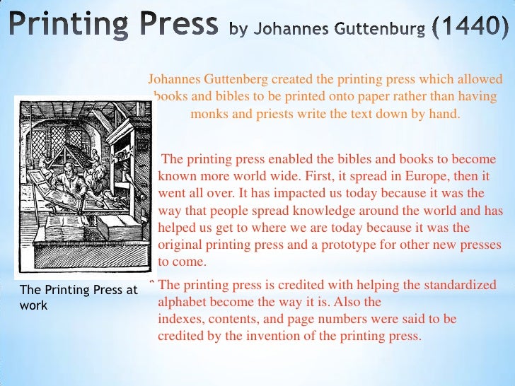 the significance of the printing press to the occurrence of the renaissance Johannes gutenberg and the printing press may 4, but because of the complexity of the movable type printing it was not as widely used as in renaissance europe. the significance of the printing press to the occurrence of the renaissance Johannes gutenberg and the printing press may 4, but because of the complexity of the movable type printing it was not as widely used as in renaissance europe.