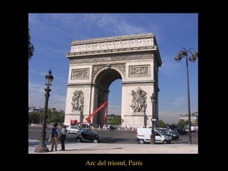 Arc del triomf, París
 