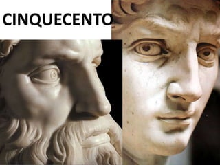 MIQUEL ÀNGEL: ETAPA DE JOVENTUT (1491-1505)
 Període més clàssic, continua els postulats del Quattrocento, trencats per la tendència
a la monumentalitat i el tractament dels plecs, buscant efectes de llum i ombra.
 Busca la bellesa clàssica en l’equilibri, la proporció i l’harmonia (naturalisme idealitzat).
 Escultures optimistes i serenes. Acabat suau i ben polit (intensa brillantor) i expressant
la dolçor dels personatges.
 Arriba ja al virtuosisme i perfecció tècnica.
 Uneix el cristianisme (temàtica) amb l’idela de bellesa i perfecció tècnica (influència
clàssica).
 