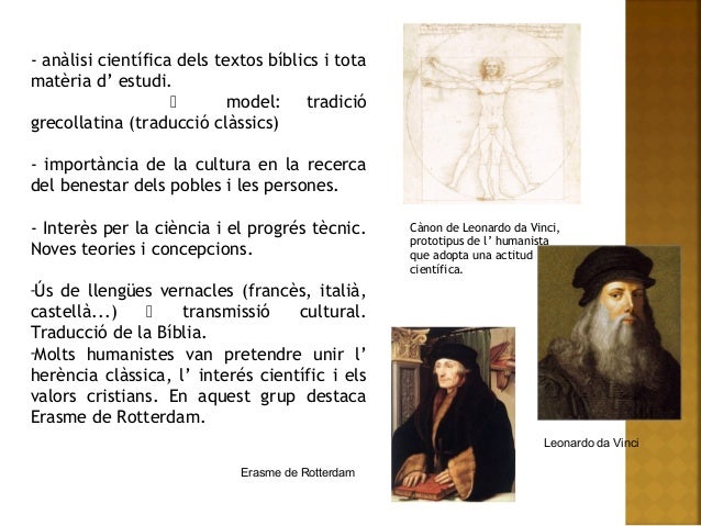 - anàlisi científica dels textos bíblics i tota
matèria d’ estudi.
model: tradició
grecollatina (traducció clàssics)
- i...