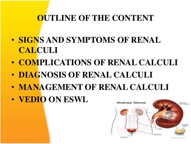 Renal calculli Veeresh VG RN