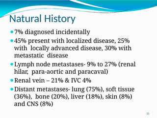 RENAL CELL CARCINOMA PATHOGENESIS AND CLASSIFICATION | PPTX