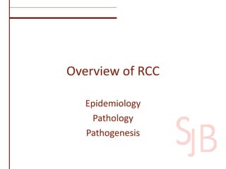 Renal Cell Carcinoma Diagnosis And Management | PPT