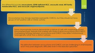 RENAL CELL TUMORS PART-2 (Recent advances) | PPTX