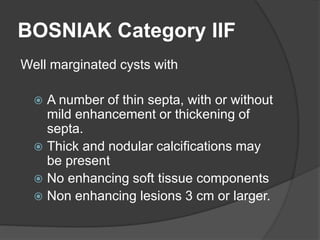 Renal cyst / Classification of Renal Cyst | PPTX
