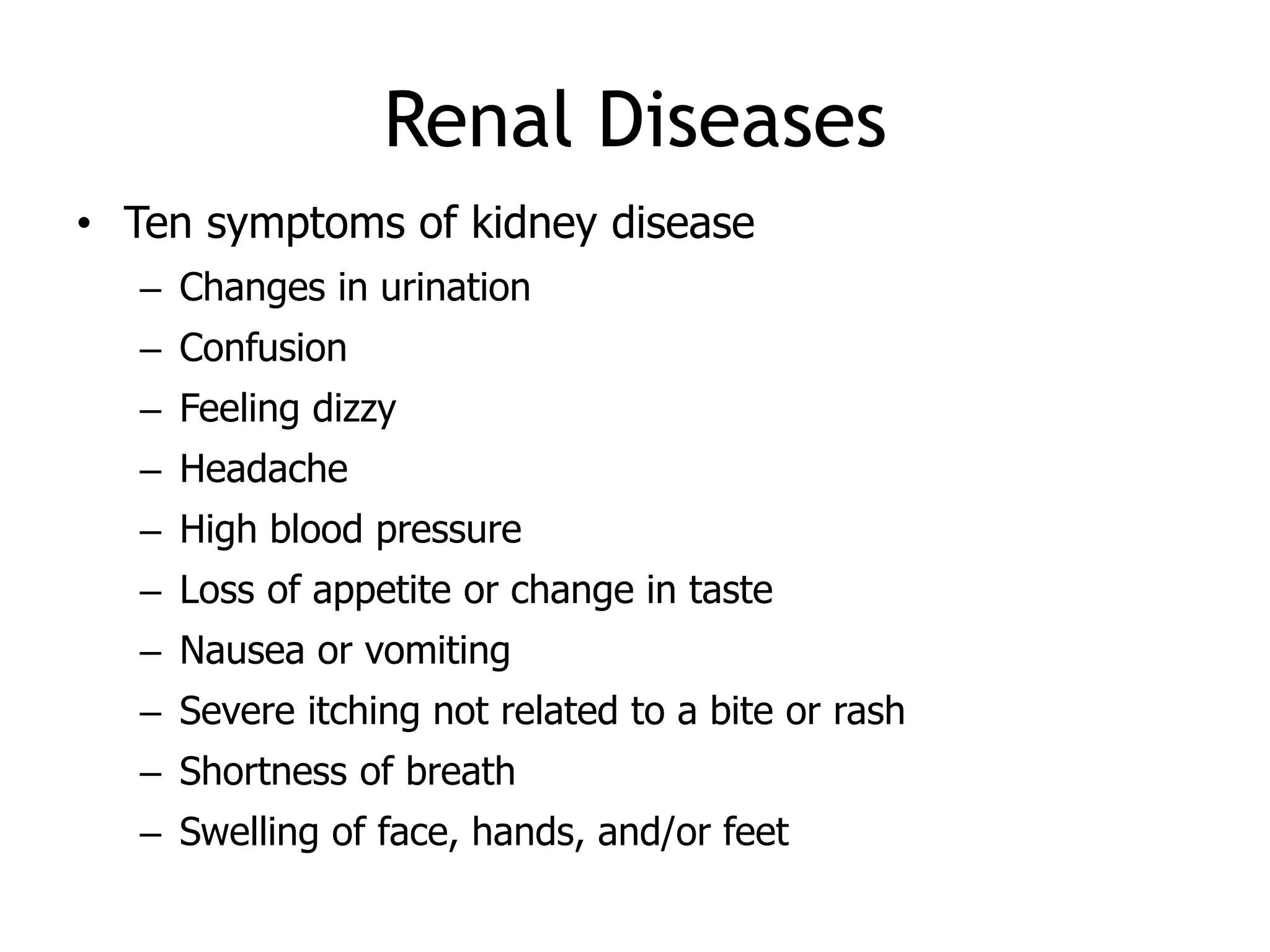 Muyinda, Mathew Rogers - Nutrition Therapy in Renal Disease | PDF
