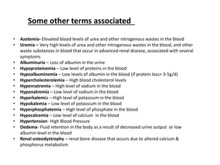 Nutritional Management of Renal Diseases | PPTX
