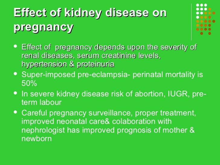 Renal diseases in pregnancy DR PRAYTHIESH BRUCE MBBS