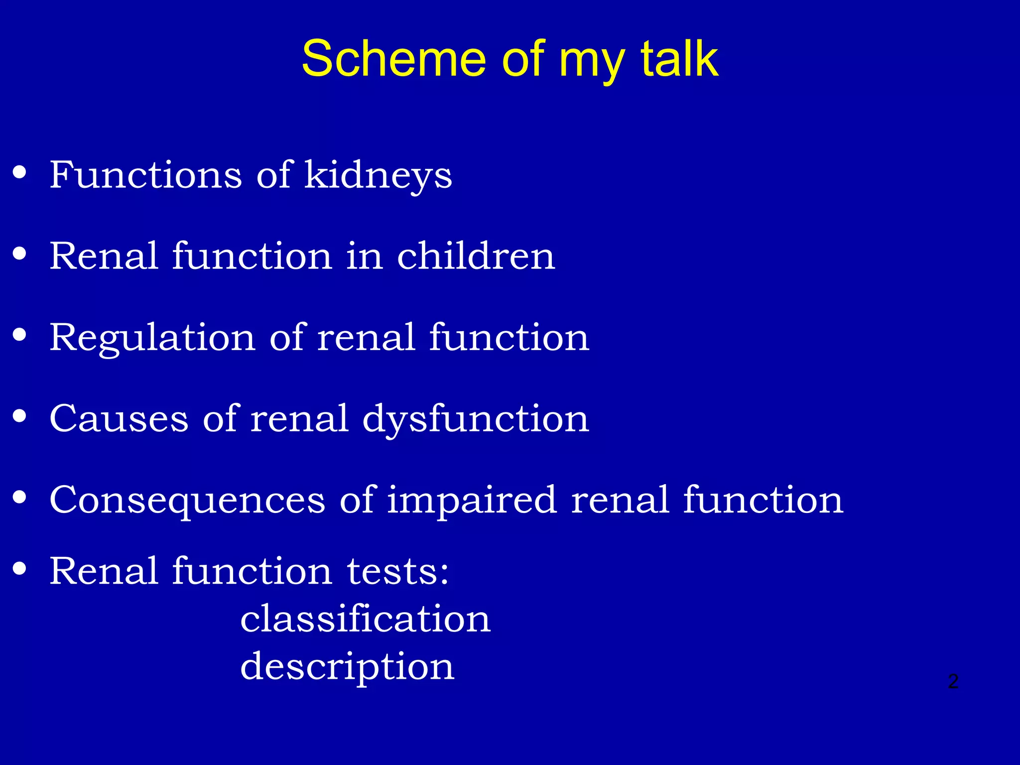 Renal func & dysfunc may 2016 | PPT
