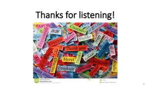 81
Thanks for listening!
 