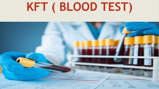 KFT ( BLOOD TEST)
 