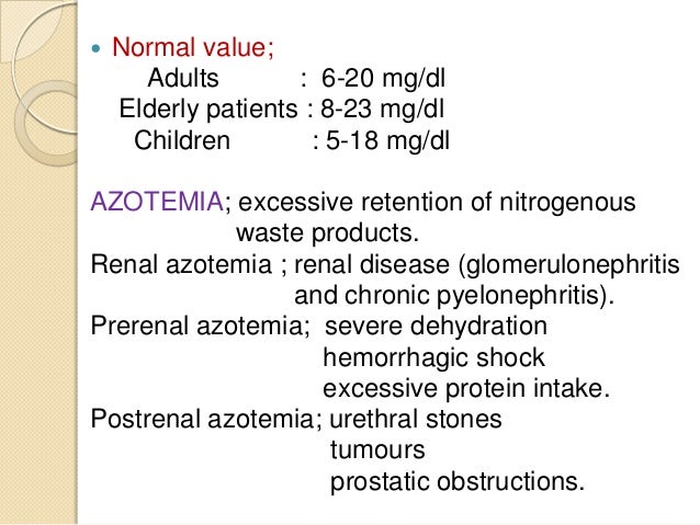 What Is Bun And Prerenal Azotemia? – MIXG