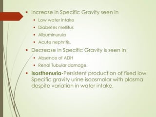 Interpretation of Renal Function Tests UG | PDF