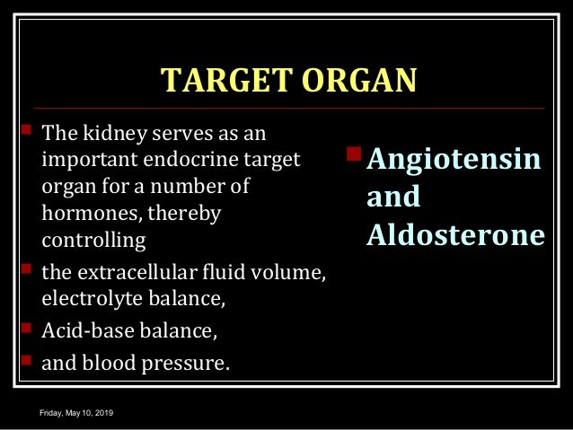 Renal Hormones