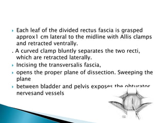 Renal incision | PPTX