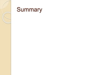 Summary
 