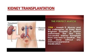 KIDNEY TRANSPLANTATION
 