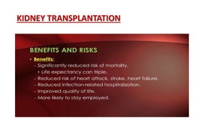 KIDNEY TRANSPLANTATION
 