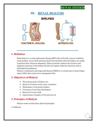 Doe Rrt RENAL SYSTEM, AKI, CKD, Renal Dialysis, Drug induced renal diseases | PDF