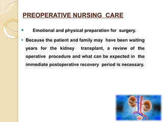 RENAL TRANSPLANT COMPLICATIONS OF RENAL TRANSPLANT.pptx