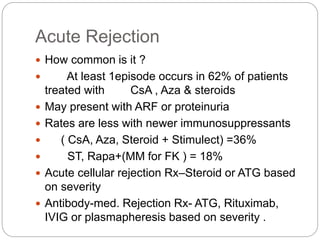 Renal transplant 2 | PPTX