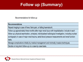 Click to edit Master title style
Shaukat Khanum Memorial Cancer Hospital and Research Centre
Follow up (Summary)
 