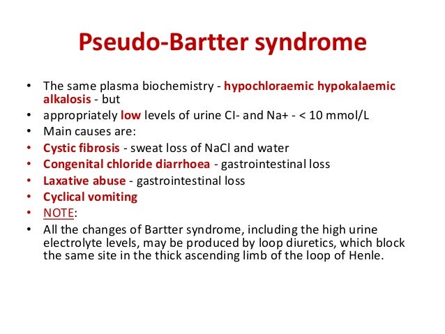 Image result for pseudo bartter syndrome