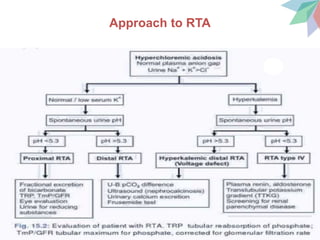 Renal Tubular Acidosis | PPTX