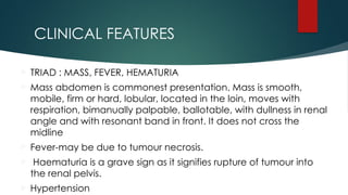 Bimanually Renal tumors surgery powerpoint presentation | PPTX