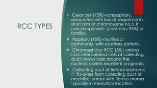 Bellini Rcc Renal tumors surgery powerpoint presentation | PPTX