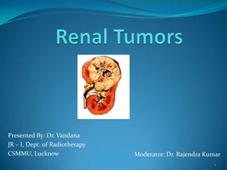 Presented By:
Dr. Vandana
Dept. of Radiotherapy
CSMMU, Lucknow          1
 