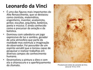 Dignidade do Ser Humano. Fases do Renascimento:Trecento;
