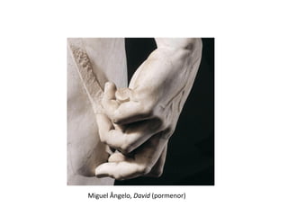 Miguel Ângelo, David (pormenor)
 