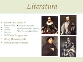 Literatura <ul><li>William Shakespeare-  </li></ul><ul><li>Romeo & Juliet </li></ul><ul><li>Hamlet </li></ul><ul><li>Macbe...