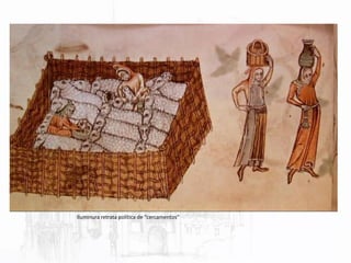 Iluminura retrata política de “cercamentos”
 