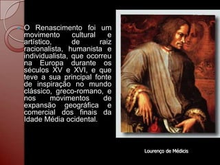 Renascimento cultural 1 | PPT