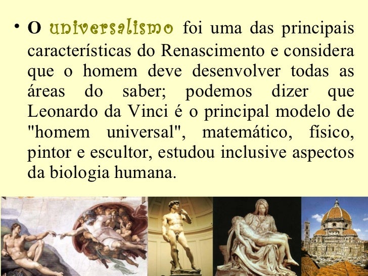Qual Das Alternativas Abaixo Apresenta Características Do Renascimento Cultural