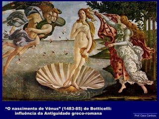 Mecenas = financiamento da arte: prestígio e poderProf. Caco Cardozo