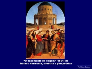 “O nascimento de Vênus” (1483-85) de Botticelli: influência da Antiguidade greco-romana Prof. Caco Cardozo