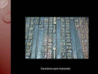 Caracteres para impressão
 