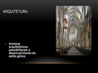 MIGUEL ANGELOO grandioso esquema compositivo para o teto da capela Sistina estabelece uma narrativa do velho testamento, desde o Gênesis ao Dilúvio, a que se juntou, na parede do altar, uma enorme composição plena de dramatismo, interpretando o Julgamento Final (1536-1541).