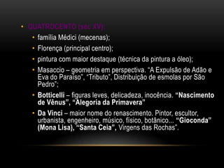 A Escola de Atenas, de Rafael Sanzio é uma obra exemplar da relação do Renascimento com o Humanismo e o Classicismo