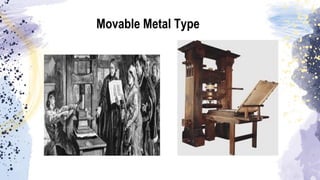 Movable Metal Type
 